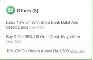 flipkart triple offer on loreal paris and maybelline products