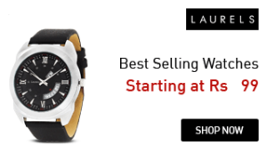 laurel watches at Rs 99 only amazon