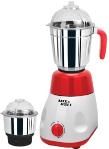 Mix N Roll MNR500 500-Watt Mixer Grinder (Red) Rs 999 only amazon