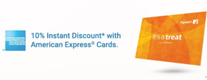 flipkart new year offer get 10 off on gift cards via AMEX Bank
