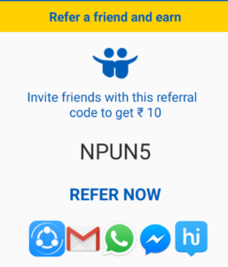 krispy app refer and earn Rs 10 per friend