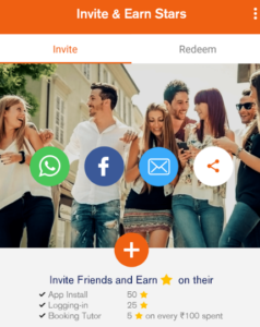 wonk app invite and earn tally points