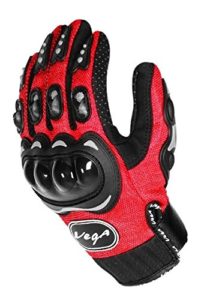 Amazon - Buy Vega MCS-01B Motorcycle Glove (Red, Xtra Large) at Rs 216 only