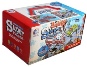 Amazon - Buy Ocean Life 2 Patterns Jigsaw Floor Puzzle Set in Carry Box for Kids Ages 4+ Years at Rs 382 only 