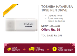 ebay-flash-sale-buy-toshiba-hayabusa-16-gb-pen-drive-for-rs-99-only