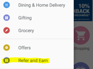 payzapp-top-left-menu-refer-and-earn-option-get-rs-25-give-rs-50