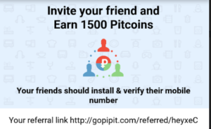pipit app refer and earn paytm cash and online gifts