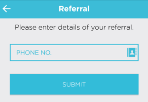 wham app enter referral code to get 100 credits