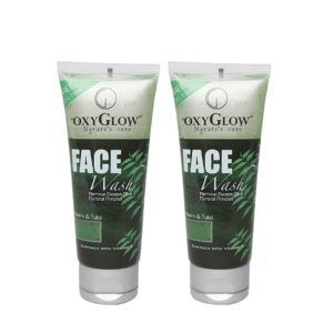 Amazon - Buy Oxyglow Neem and Tulsi Face Wash, 100ml (Pack of 2) at Rs 138 only