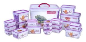 Amazon GIF 2016 - Buy Princeware Plastic Click N Seal Packaging Container, Set of 20 at Rs 879 only