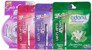 Amazon - Buy Odonil Blocks - 3x75 g with Free Odonil Gel - 75 g at Rs 128 only