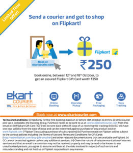 flipkart-ekart-logistics-send-a-courier-and-get-rs-250-voucher-free