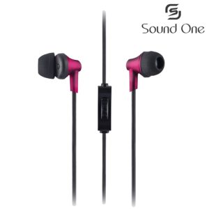 Amazon - Buy Sound One 616-P In Ear Earphones with MIC (Red) for Rs 299 only