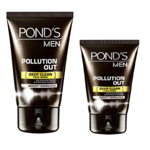 Amazon - Buy Pond's Men Pollution Out Face Wash, 100g with Free Extra, 50 g at Rs 100 only