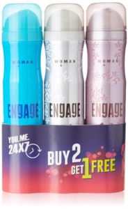 Amazon - Buy Engage Spell and Drizzle Deo with Free O'Whiff Deo, 150ml (Buy 2 get 1 Free) at Rs 312 only