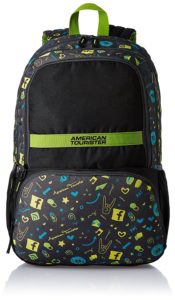 American Tourister Hashtag Black Casual...