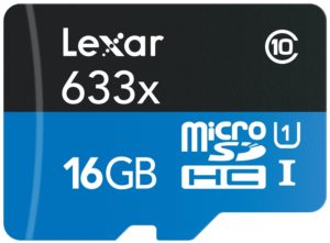 Amazon - Buy Lexar micro SD 16GB 633x 5A992 ADA BL IN at Rs 399 only