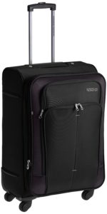 American Tourister Crete Polyester 67cms Black Softsided Suitcase 