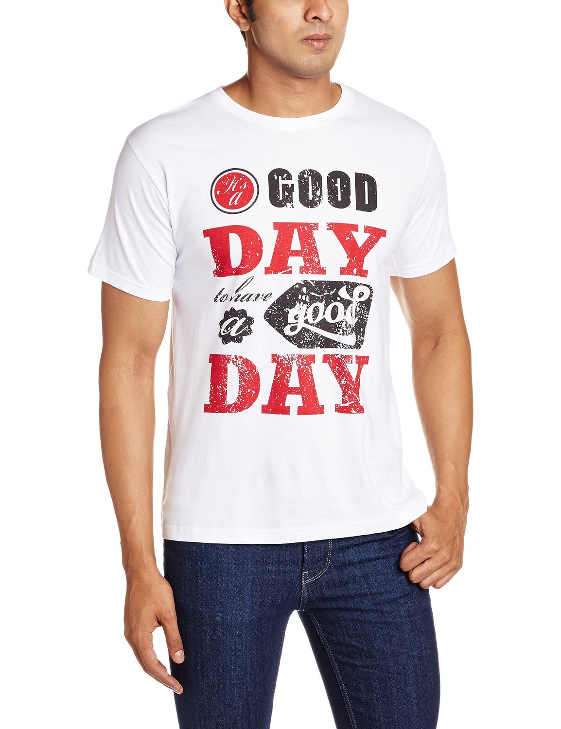 Amazon - Buy Cloth Theory Men's T-Shirt for just Rs.119