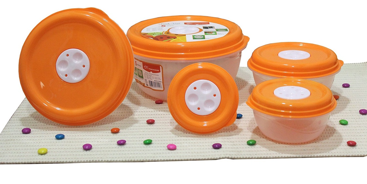 amazon-buy-princeware-fresh-ven-bowl-package-container-set-5-pieces-orange-for-just-rs-121