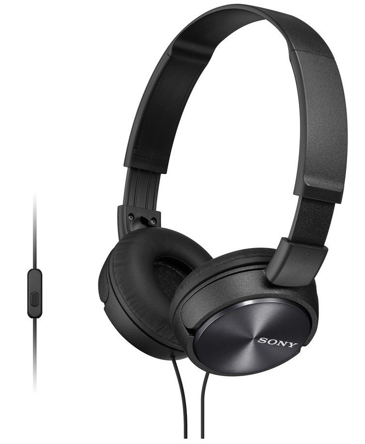 Flipkart - Buy Sony MDR-ZX310APB Wired Headset With Mic (Black) for Rs.899 (58% off)