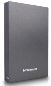Lenovo UHD F309 1 TB USB 3.0 Portable Hard Drive (Grey)