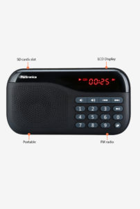 TataCliq - Buy Portronics Plugs Portable Sound System (Black) at Rs 749 only