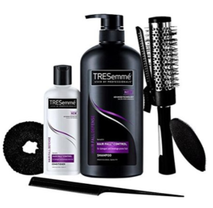 TRESemme Hair Fall Defense Shampoo, 580ml and Conditioner, 85ml + TRESemme Hair Styling Kit