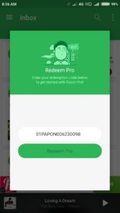 Saavn Pro Proof