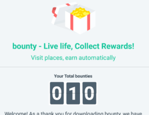 bounty app get 10 free points on sign up