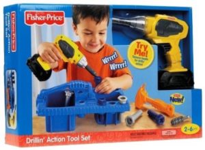 Fisher Price Drillin' Action Tool Set