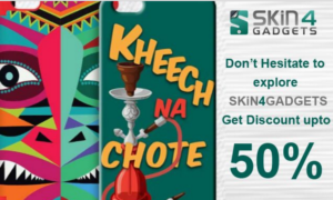 skin4gadgets get flat 50 discount on phone cases covers mugs etc