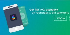 smartapp get 10 cashback on recharges and bill payments