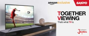 Amazon - Buy Sanyo LED TVs starting from Rs 13790 for 32 inch model + Exciting Offers + 5% cashback on HDFC Debit cards