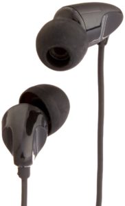 Amazon - Buy AmazonBasics In-Ear Headphones with universal mic (Black) at Rs 369 only