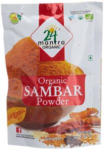 Amazon -  Buy 24 Mantra Organic Sambar Powder, 100g at Rs 38 only