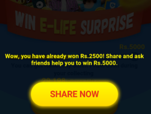 9apps get Rs 2500 on signing up