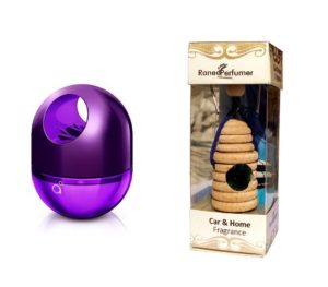Amazon - Buy 45 ml Godrej Twist Car Air Freshner Perfume + Rich & Ranee Perfumer Hanging air Freshner (8ml) Bubble Gum at Rs 349 only