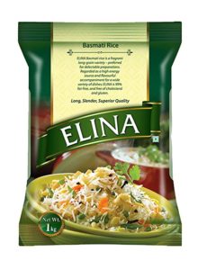 Amazon - Buy Elina Basmati Rice, 1kg at Rs 76 only
