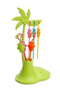 Amazon - Buy Floraware® decorative Coconut Tree Fork Fruit, 6-Fork at Rs 90 only