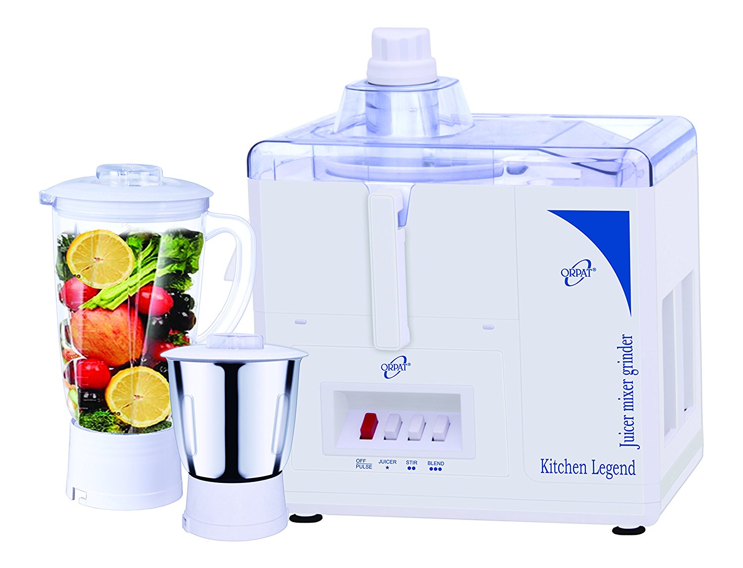 Amazon - Buy Orpat Kitchen Legend 500-Watt Juicer Mixer Grinder (White) for Rs.1717Amazon - Buy Orpat Kitchen Legend 500-Watt Juicer Mixer Grinder (White) for Rs.1717