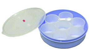 Amazon - Buy Princeware New Spice Container, 8 Pieces, Blue at Rs 128 only