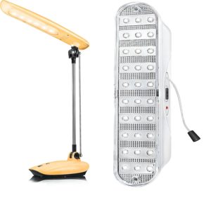 Amazon GIF 2017 - Buy Eveready SL02 6-LEDs Study Light (Yellow) + Eveready REL01 30-LEDs Portable Lamp at Rs 1899 only