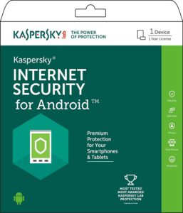 Amazon GIF 2017 - Buy Kaspersky Internet Security for Android - 1 Device, 1 Year (voucher) at Rs 60 only