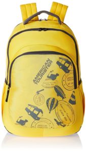 American Tourister Yellow Casual Backpack
