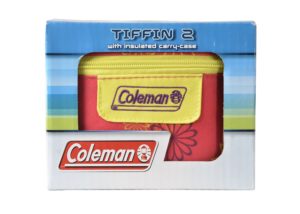 Coleman Pink Daisy Insulated Tiffin Box Set, 2 Pieces Rs 270 only amazon