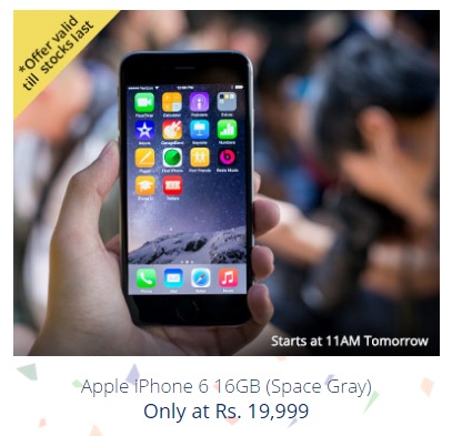 (Coming up) Paytm - MAHA BAZAAR 68th Republic Day Sale - iphone 6