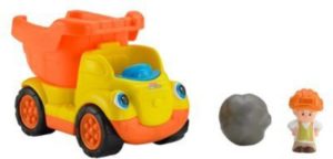 Flipkart - Buy Fisher-Price Little People Rumblin Rocks Dump Truck  (Yellow) at Rs 1,607 only