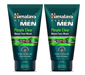 Himalaya Men Pimple Clear Neem Face Wash, 100ml (Pack of 2)
