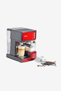 TataCliq - Buy Oster 6601 Prima Latte Automatic Coffee Maker Red at Rs 8999 only